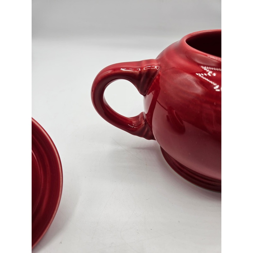 Homer Laughlin Fiestaware Small Teapot & Lid 5 inches 2 Cup Capacity - Picture 8 of 10